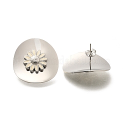 304 Stainless Steel Stud Earrings&nbsp;EJEW-H146-02P