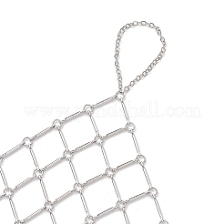 Brass Cable Chains Ring Bracelets for Women&nbsp;BJEW-JB11580-02
