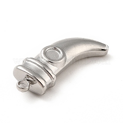 Non-Tarnish 304 Stainless Steel Pendant Cabochons Settings&nbsp;STAS-P312-17P