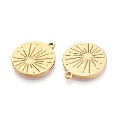 304 Stainless Steel Pendants&nbsp;STAS-T065-14G
