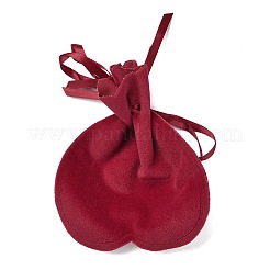 Flannelette Craft Ribbon Drawstring Bag&nbsp;ABAG-A003-01E