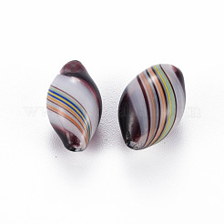 Transparent Handmade Blown Glass Globe Beads&nbsp;X-GLAA-T012-10
