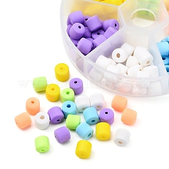 6 Colors Polymer Clay Bead Strands&nbsp;CLAY-YW0001-18