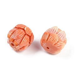 Synthetic Shell Dyed Carved Beads&nbsp;SHEL-M022-02