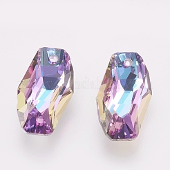 K9 Glass Rhinestone Pendants&nbsp;GLAA-K034-C01-A