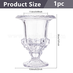 Glass Art Vase&nbsp;AJEW-WH0643-104