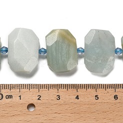 Natural Flower Amazonite Beads Strands&nbsp;G-H078-B09-01