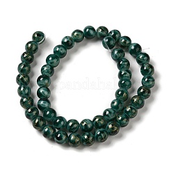 Baking Paint Glass Bead Strands&nbsp;DGLA-Z001-03A
