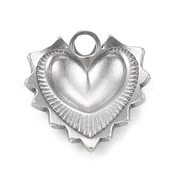 Non-Tarnish 304 Stainless Steel Pendants&nbsp;STAS-F287-36P