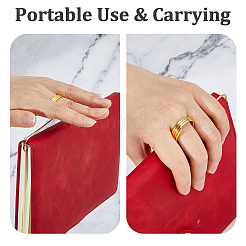 Alloy Book Clip&nbsp;AJEW-WH0609-633G