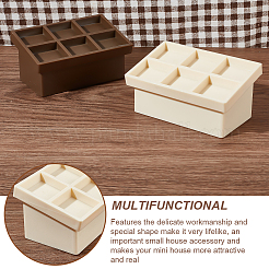 2Pcs 2 Colors Plastic Fruit Storage Rack&nbsp;DIY-OC0012-35