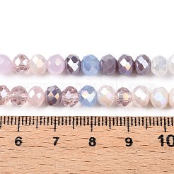 Electroplate Glass Beads Strands&nbsp;GLAA-T023-D16-03