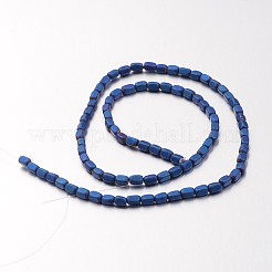 Electroplate Non-magnetic Synthetic Hematite Bead Strands&nbsp;G-F300-40B-F05