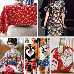Cotton Fabric&nbsp;DIY-WH0671-216D-01