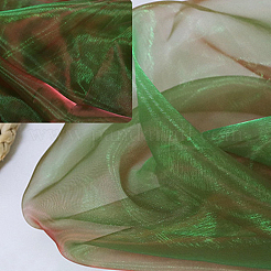Gradient Polyester Mesh Fabric for DIY Crafts&nbsp;DIY-WH0888-01A