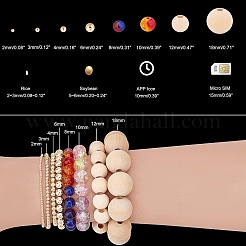 200g 8 Style 12/0 Glass Seed Beads&nbsp;SEED-PH0001-35