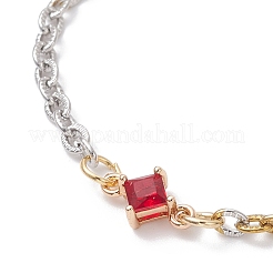 3Pcs 3 Styles 304 Stainless Steel Textured Cable Chain Bracelet Making&nbsp;AJEW-JB01427