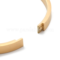 Ion Plating(IP) 304 Stainless Steel Bangles&nbsp;BJEW-H553-01G