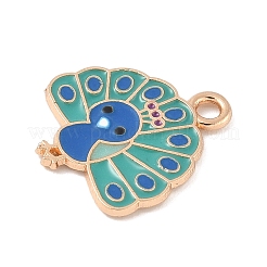 Alloy Enamel Pandants&nbsp;FIND-M083-02-KCG
