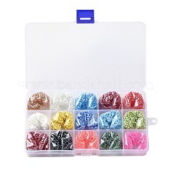 180G 15 Colors Glass Seed Beads&nbsp;SEED-JQ0003-01D-3mm