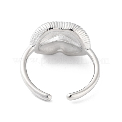 Non-Tarnish 304 Stainless Steel Open Cuff Rings&nbsp;RJEW-H217-01P