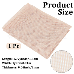 Polyester & Acrylic Fiber Mesh Fabric for Wig Accessories&nbsp;DIY-CY0003-78C