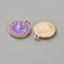 Alloy Pendants with Enamel&nbsp;PALLOY-WH0120-03C