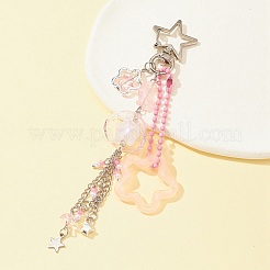 Acrylic & Glass Pendant Keychains&nbsp;KEYC-FZ00004