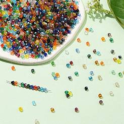 3600Pcs 24 Colors Transparent Electroplate Glass Beads&nbsp;GLAA-YW0003-33