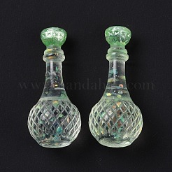 Dummy Bottle Transparent Resin Cabochon&nbsp;RESI-E025-02B