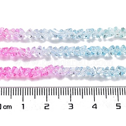 Transparent Glass Bead Strands&nbsp;GLAA-H023-03K