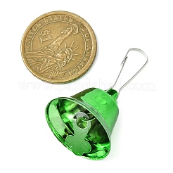 Christmas Themed Iron Bell Pendant Decorations&nbsp;HJEW-JM02196-01