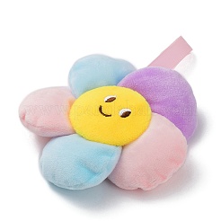 Sunflower with Smiling Face Plush Cloth Pendant Decorations&nbsp;LS-KEYC-A012-03A