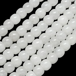 Natural Malaysia Jade Beads Strands&nbsp;G-B165-F13-10x10mm