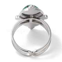 304 Stainless Steel Ring&nbsp;RJEW-B059-06P-02
