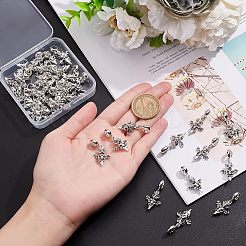 36Pcs Tibetan Style Alloy European Dangle Charms&nbsp;FIND-CA0005-60