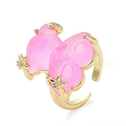 Resin Rings&nbsp;RJEW-E077-08G