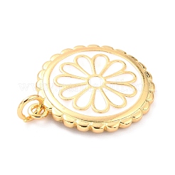 Real 18K Gold Plated Brass Pendants&nbsp;X-KK-L206-013G-01