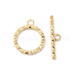 Brass Toggle Clasps&nbsp;X-KK-P234-82G