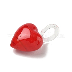 Christmas Handmade Lampwork Pendants&nbsp;LAMP-L081-01G