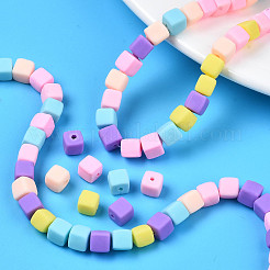 Handmade Polymer Clay Beads Strands&nbsp;LS-CLAY-N008-060-04