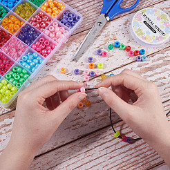 Mixed Style Plastic Beads&nbsp;MACR-WH0005-01