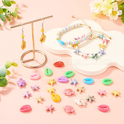 200Pcs 3 Styles Ocean Animal Opaque Acrylic Beads&nbsp;OACR-TA0005-04