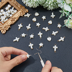 96Pcs 12 Styles DIY Jewelry Making Findings Kits&nbsp;PALLOY-FH00054
