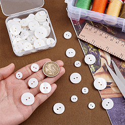 70Pcs 5 Styles Shell Buttons&nbsp;FIND-ME0003-63