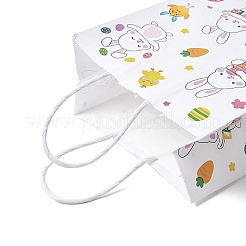 Easter Rectangle Kraft Paper Handbags&nbsp;CARB-U002-01C