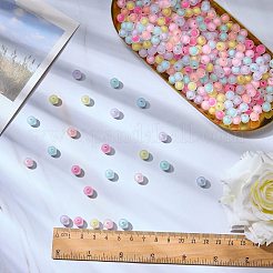 5 Bags Opaque Acrylic Beads&nbsp;TACR-SZ0001-33