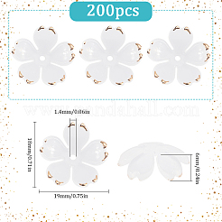 200Pcs Acrylic Bead Caps&nbsp;OACR-SC0001-83F