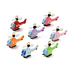 Alloy Enamel Pendants&nbsp;FIND-Z117-15G