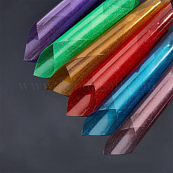 6Sheets 6 Colors Vinyl Leather Fabric Sheets&nbsp;DIY-AR0002-21